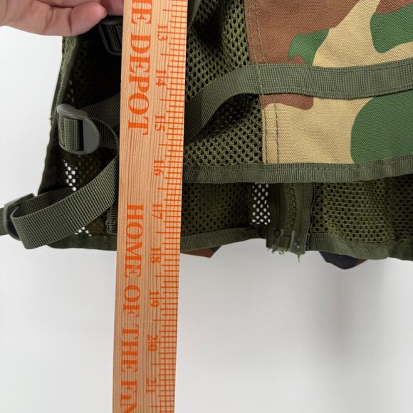 KAS Woodland Combat Vest STOCK 9472-114-377 Small Adjustable Youth L Outdoor - Picture 10 of 10